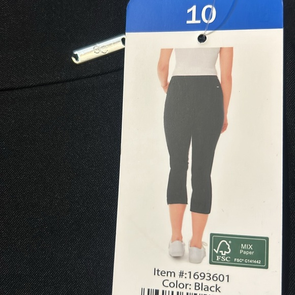 S.C.&CO. Pant tummy control 22’ inseam size 8, 10 NWT - Picture 2 of 4